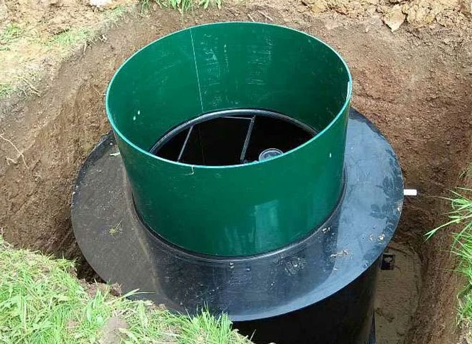 Наращивание горловины септика в Бокситогорске