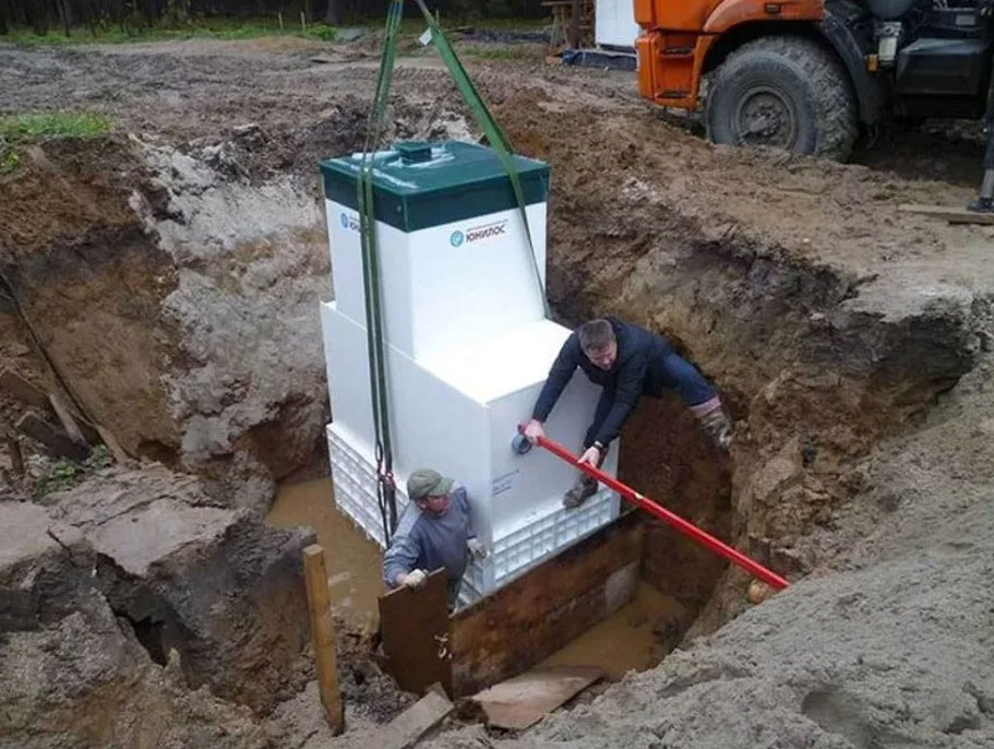Шеф-монтаж септика в Бокситогорске